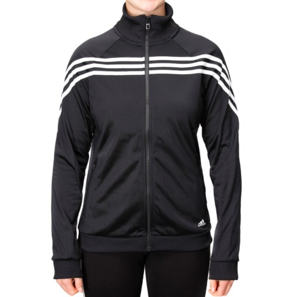 Adidas ClimaLite SF Iconic 3-Stripe Womens Track Top
